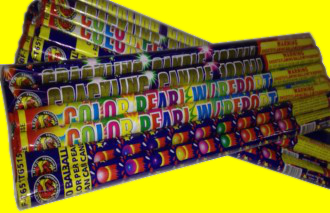 Assorted 10 Ball Roman Candles.